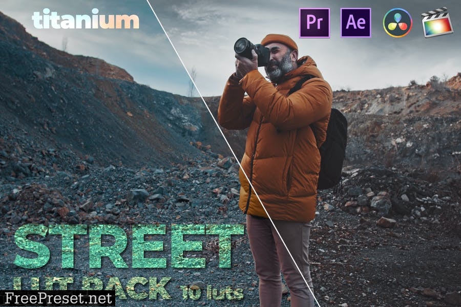 Titanium Street LUT Pack (10 Luts)