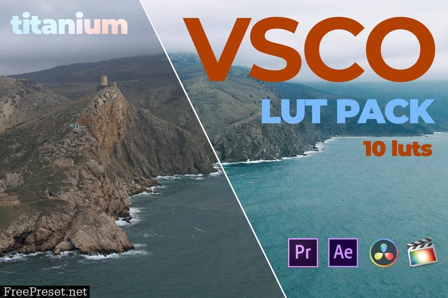 Titanium VSCO Video Luts