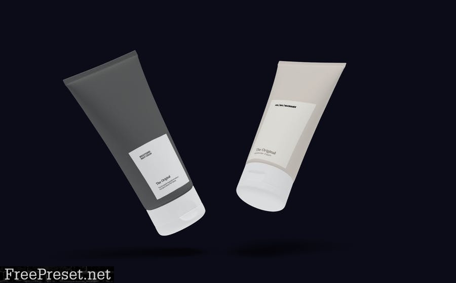 Two Cosmetic Tube Mockup MRXLEWD