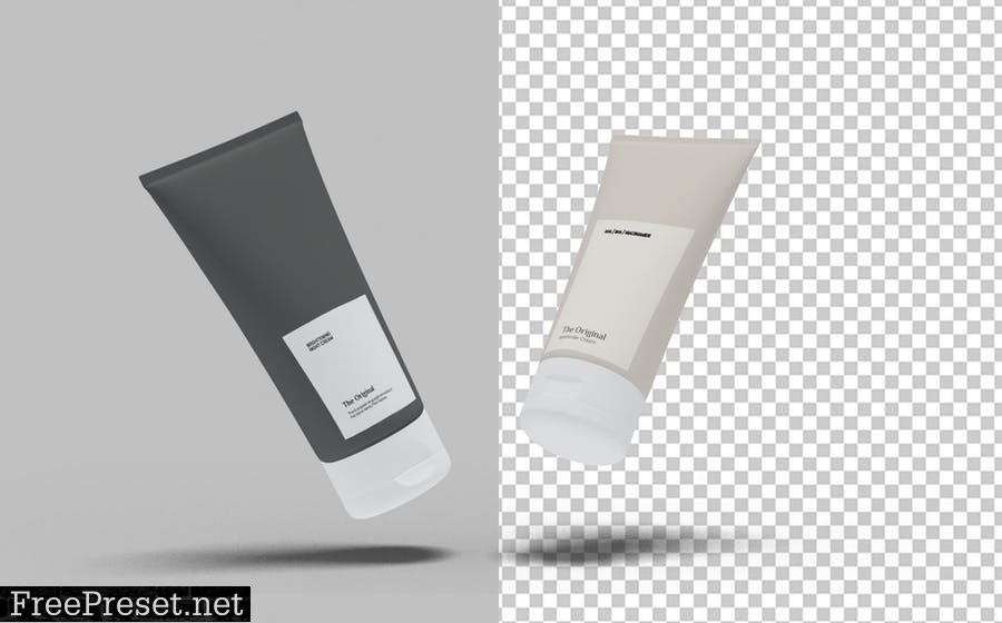 Two Cosmetic Tube Mockup MRXLEWD