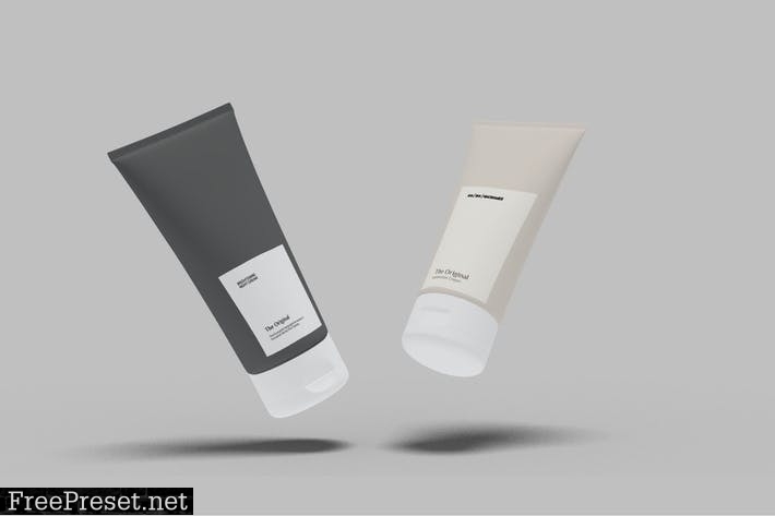 Two Cosmetic Tube Mockup MRXLEWD