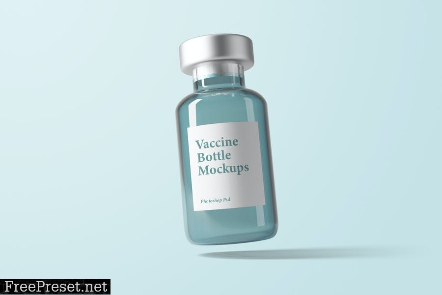 Vaccine Bottle Mockups N9ZHSHU