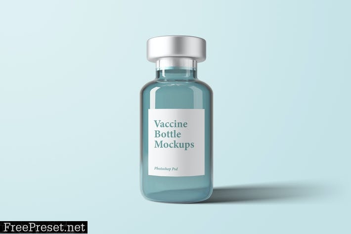 Vaccine Bottle Mockups N9ZHSHU