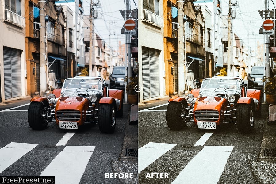 Vintage Street Action & Lightrom Presets