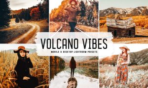 Volcano Vibes Mobile & Desktop Lightroom Presets