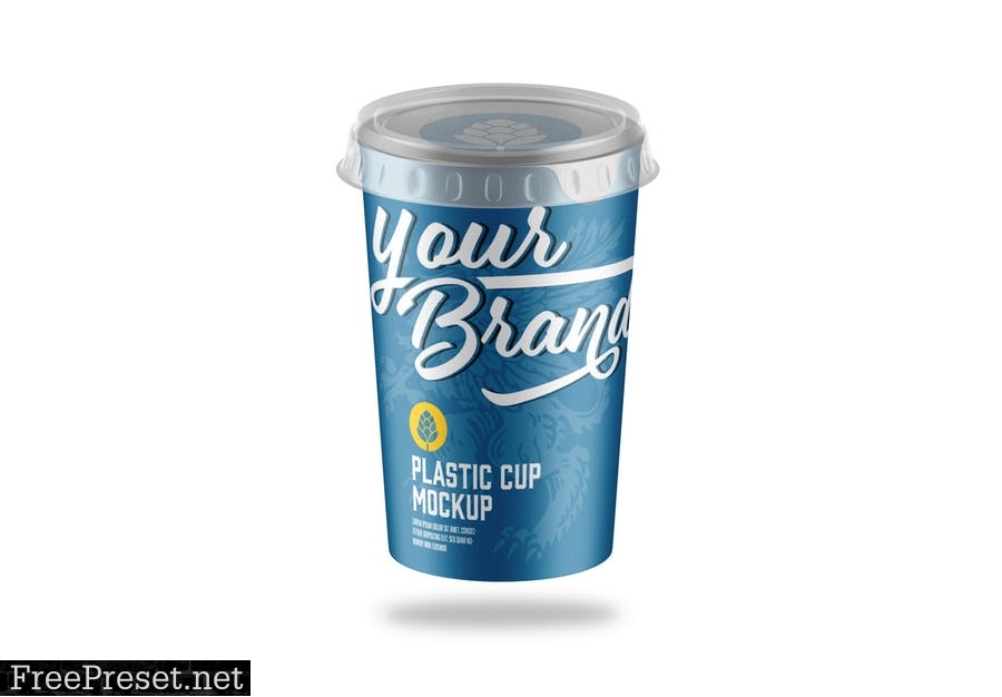 Yogurt Cup Mockup X244MFP