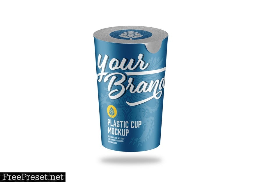 Yogurt Cup Mockup X244MFP