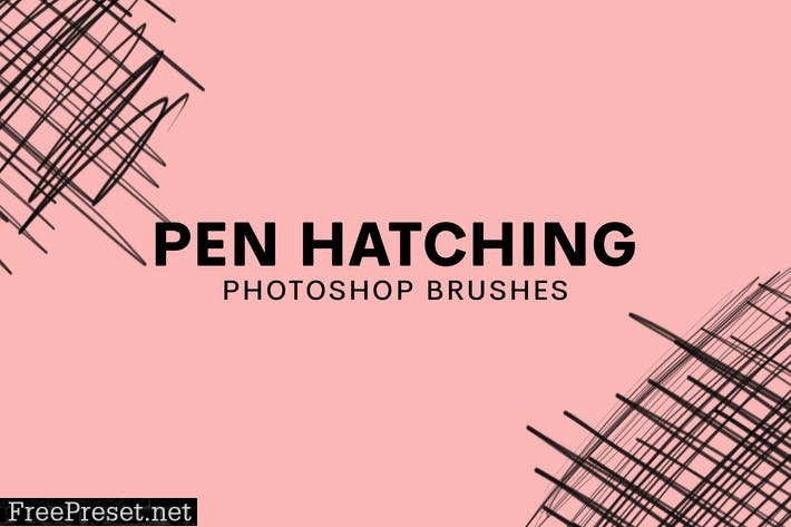 20 Pen Hatching Brushes V1