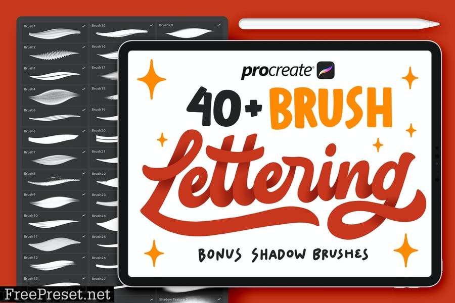 40+ Procreate Lettering Brushes L54Q5KZ