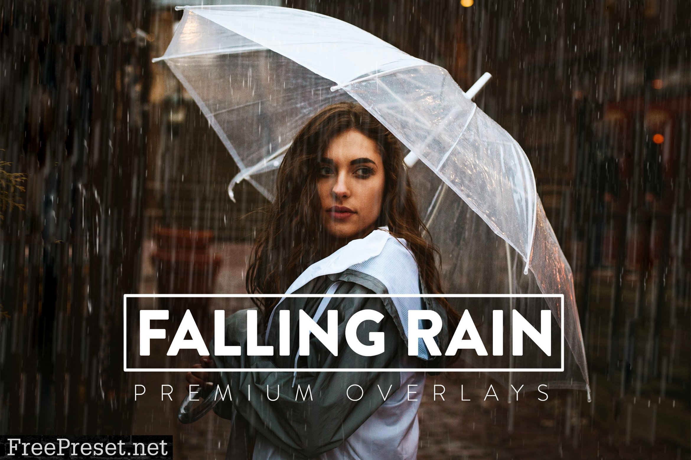 50 Realistic Rain Overlays 5930148