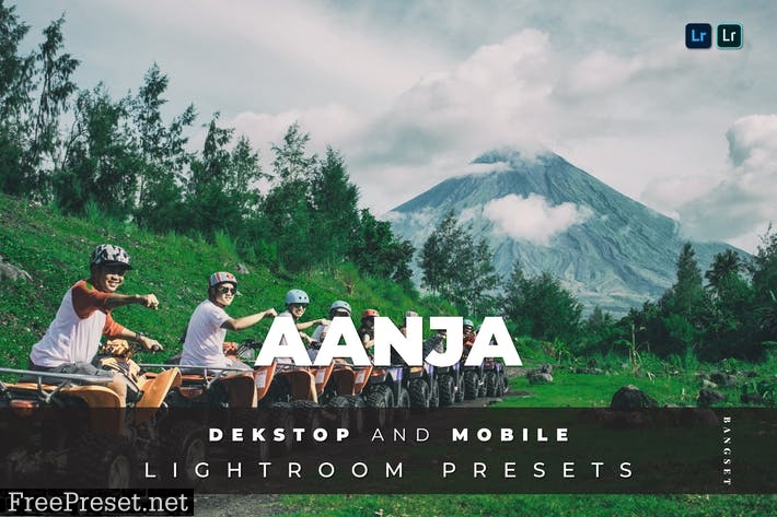 Aanja Desktop and Mobile Lightroom Preset