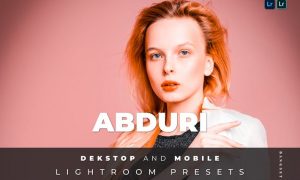 Abduri Desktop and Mobile Lightroom Preset