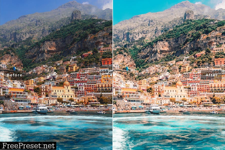 Amalfi Mobile & Desktop Lightroom Presets