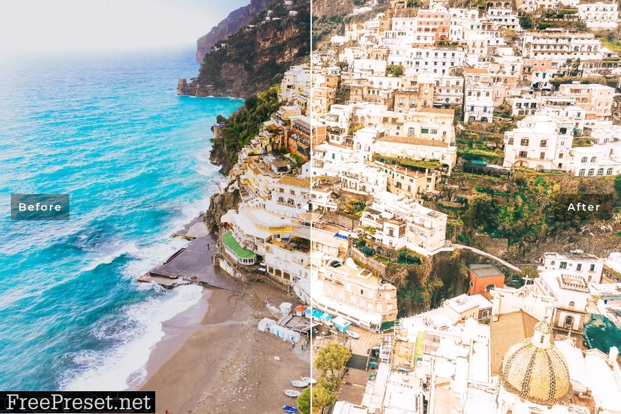 Amalfi Mobile & Desktop Lightroom Presets