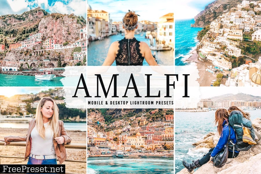 Amalfi Mobile & Desktop Lightroom Presets