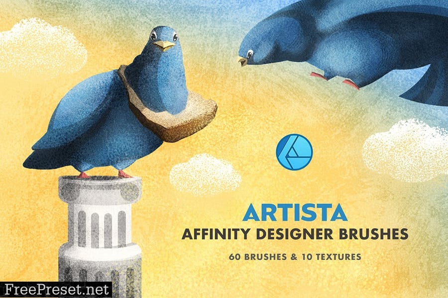 Artista Affinity Designer Brushes 83DK2AA