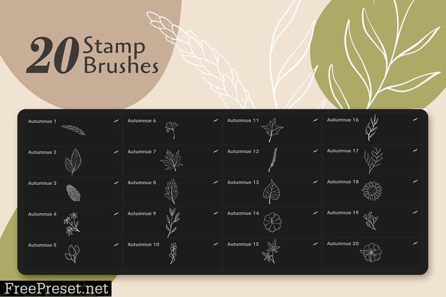 Autumnue - Procreat Brushes L58RYPC