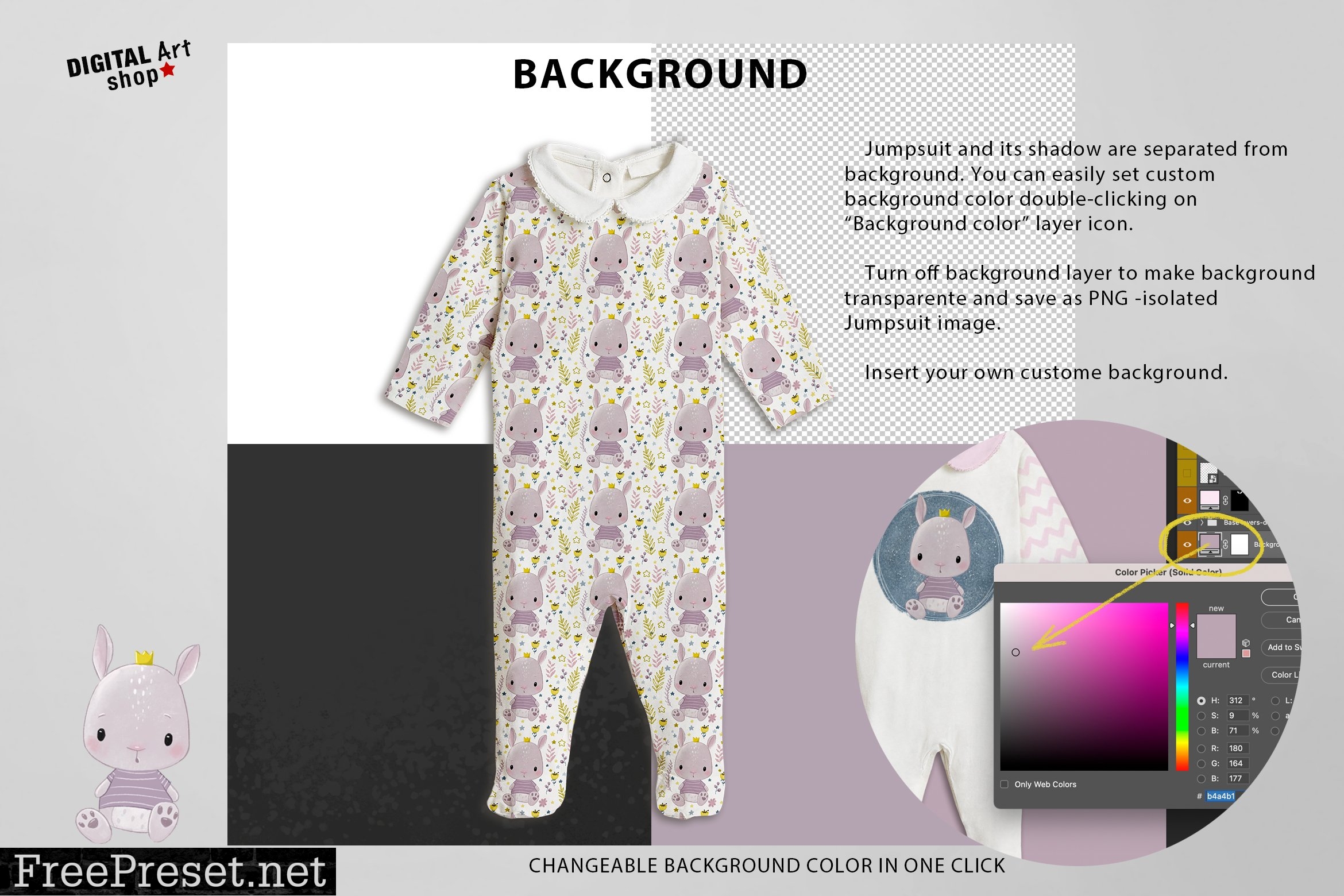 Baby Jumpsuit Mock Up 6304759