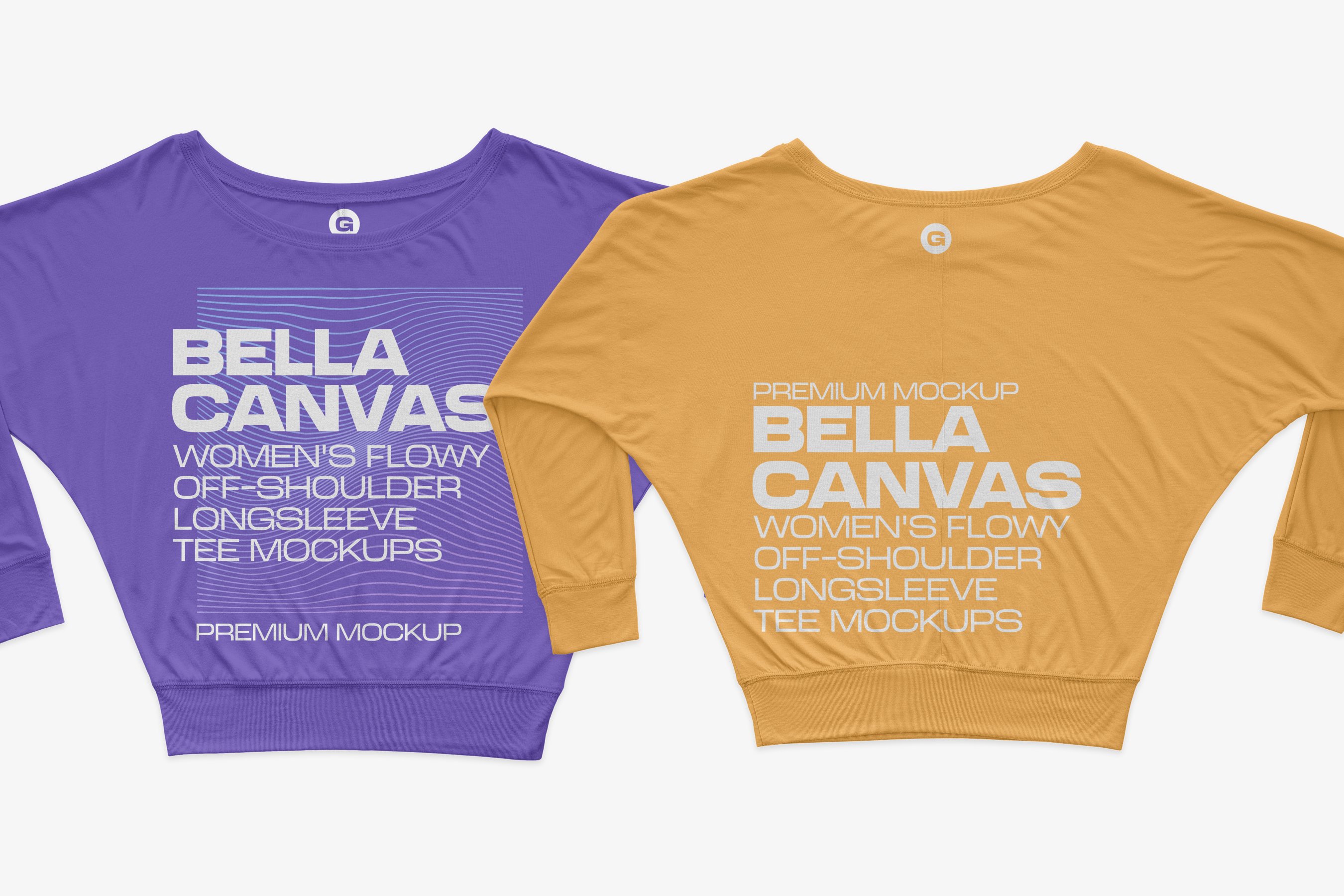 Bella Canvas 8850 Flowy Tee Mockups 6325259