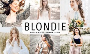 Blondie Mobile & Desktop Lightroom Presets