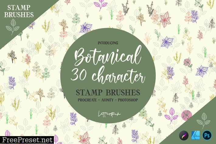 Botanical | Stamp Brushes FGMBHRJ