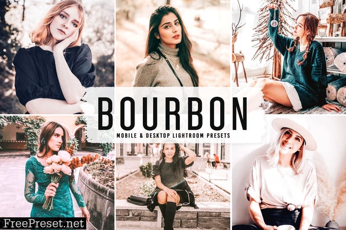 Bourbon Mobile & Desktop Lightroom Presets V2