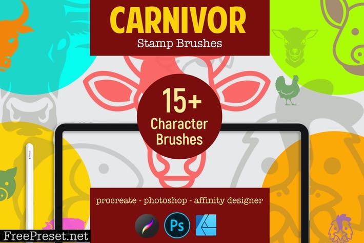 Carnivor | Stamp Brushes D4CK7GU