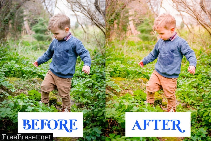 Child Summer Lightroom Presets