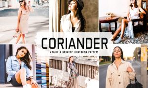 Coriander Mobile & Desktop Lightroom Presets