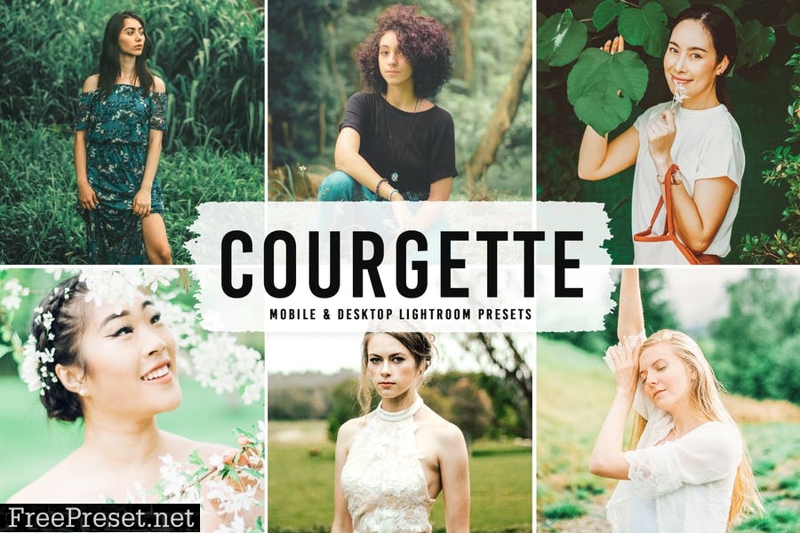 Courgette Mobile & Desktop Lightroom Presets