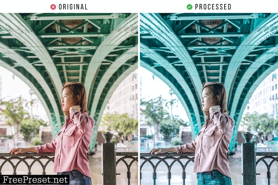 Dark Effect Tones Action & Lightroom Preset