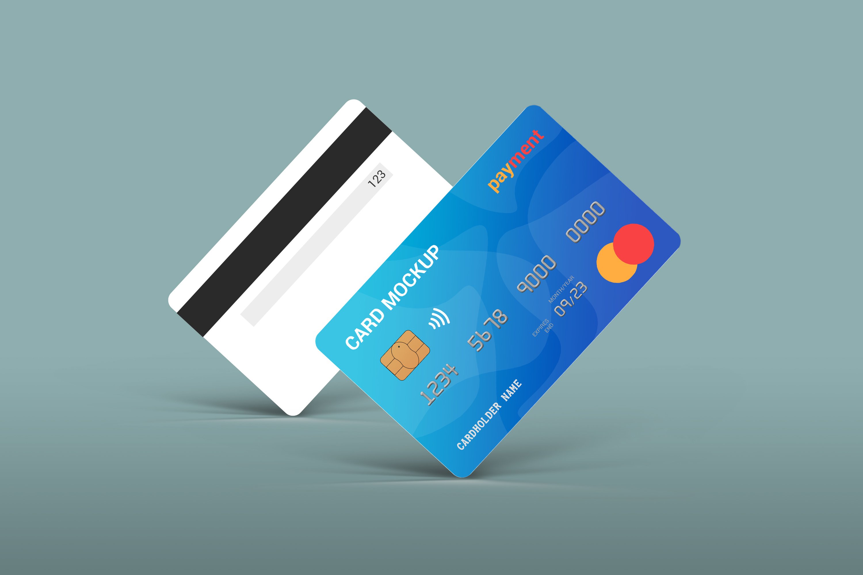 Debit Card Mockup 5542563