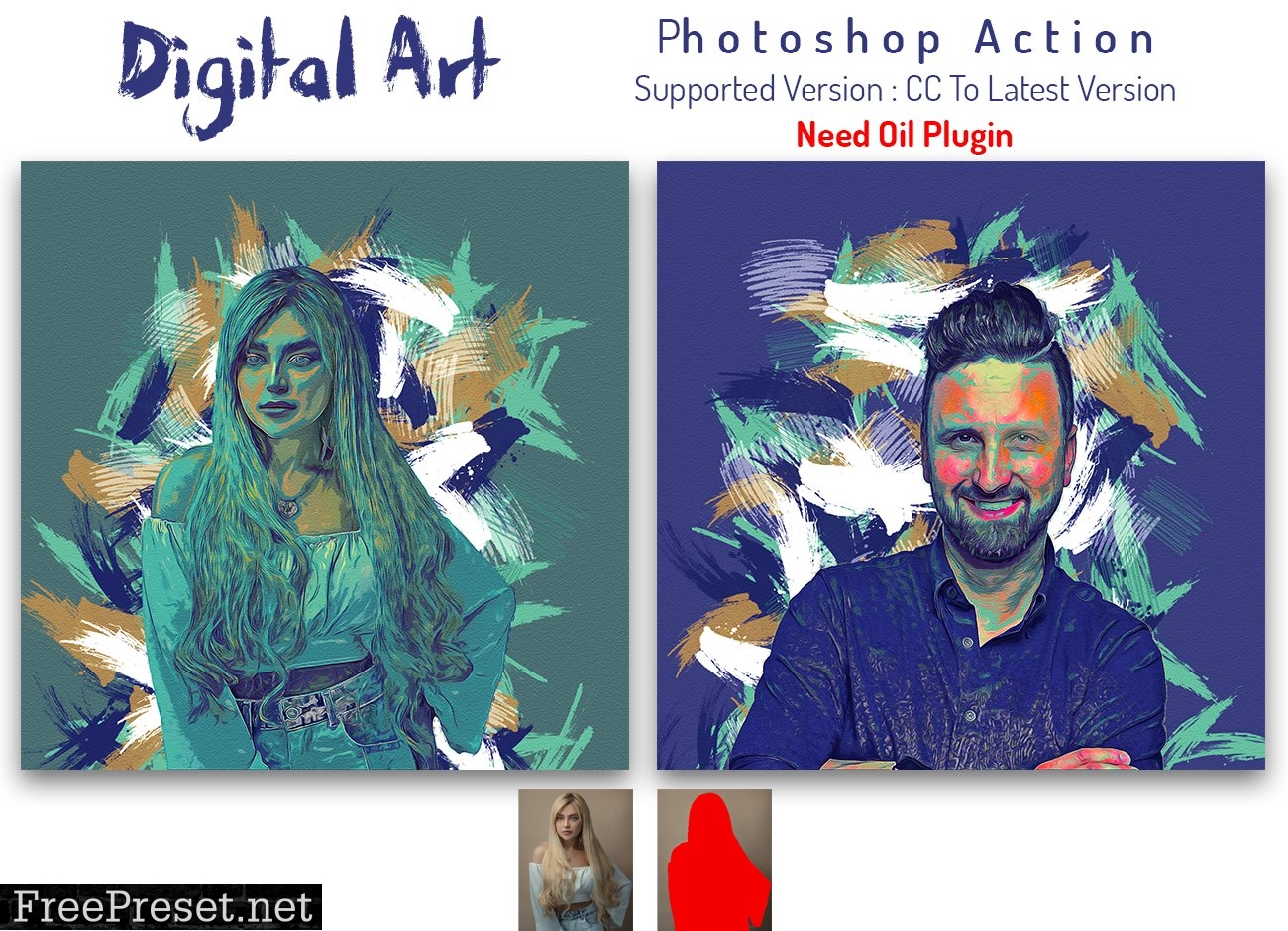 Digital Art Photoshop Action 6451999