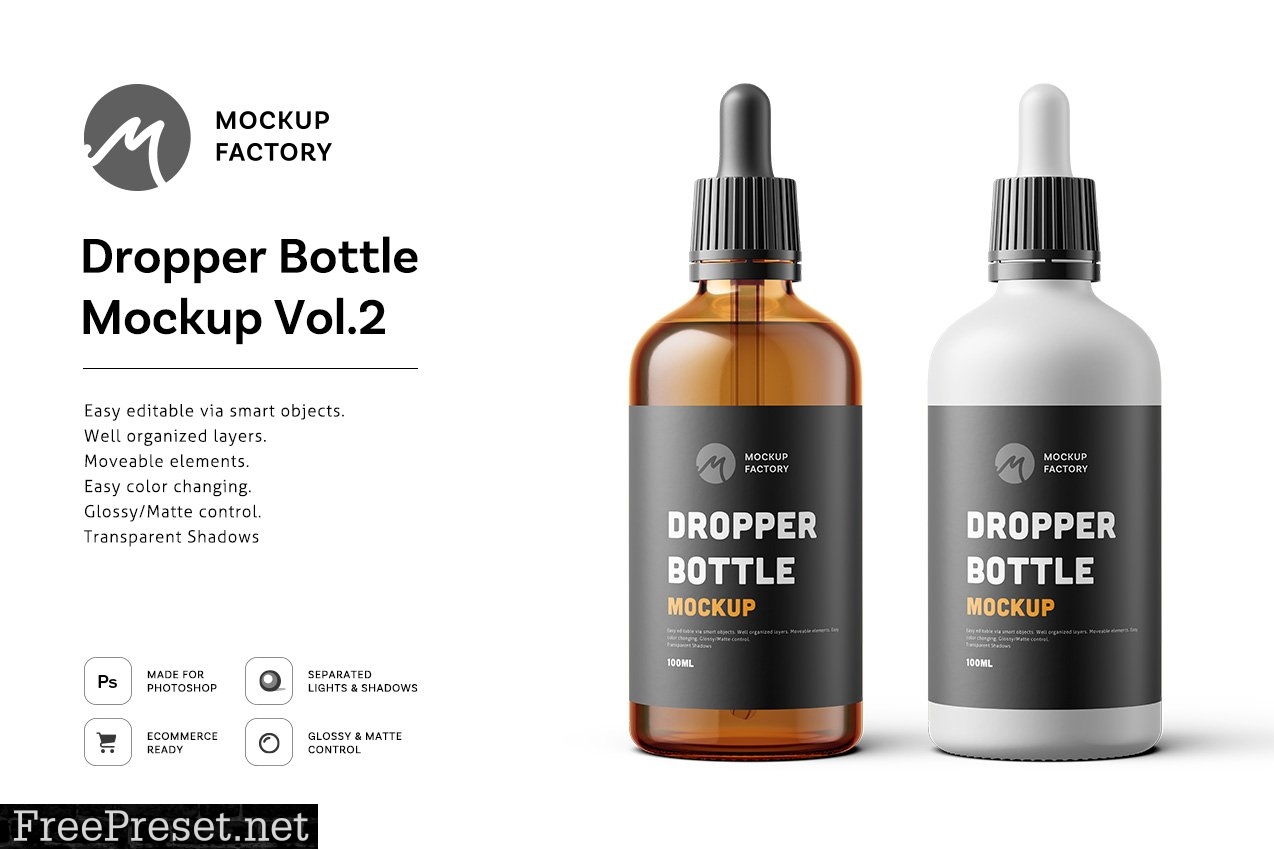 Dropper Bottle Mockup Vol.2 4562112