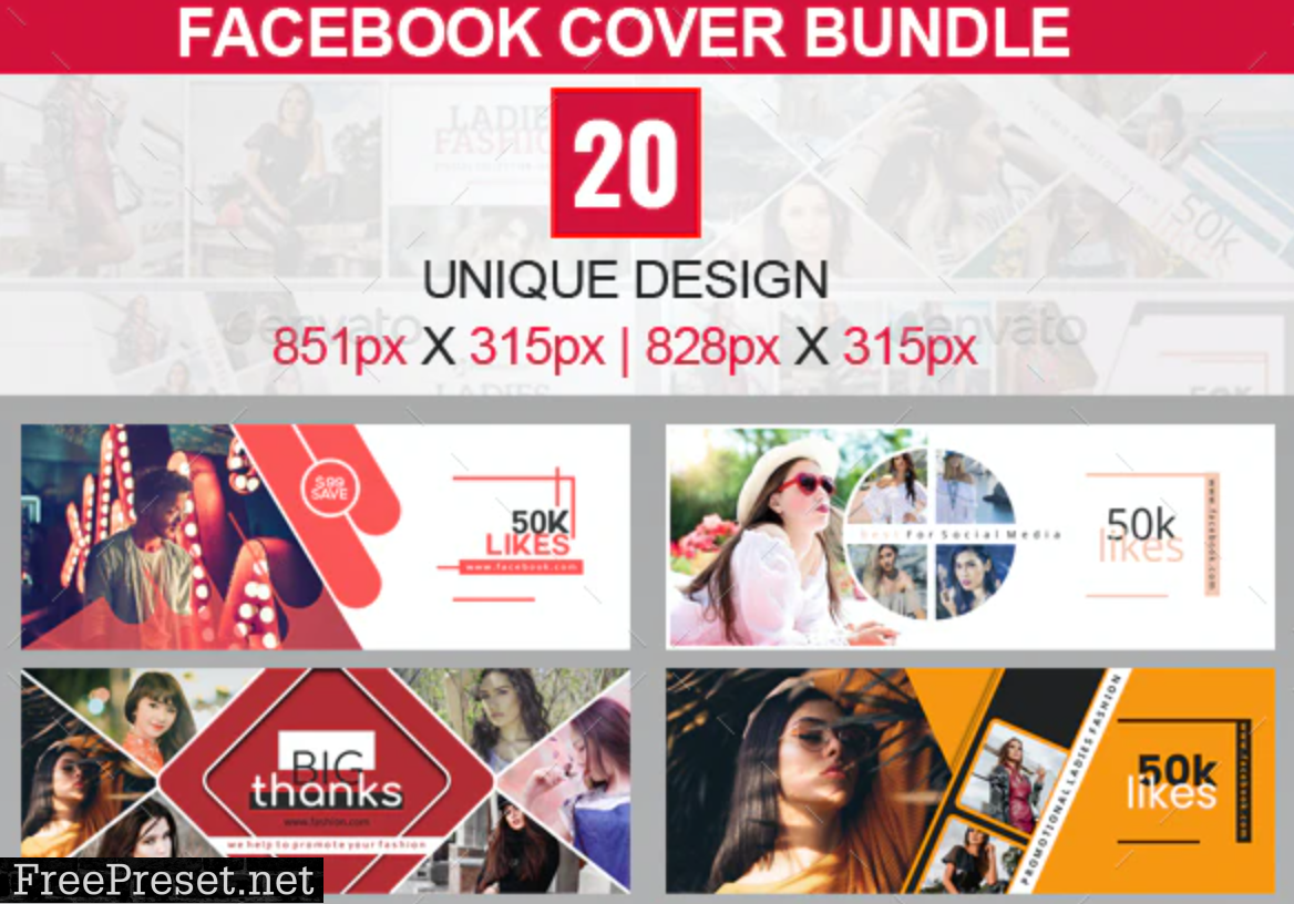 Facebook Cover Bundle - 20 Design 23332965Facebook Cover Bundle - 20 Design 23332965