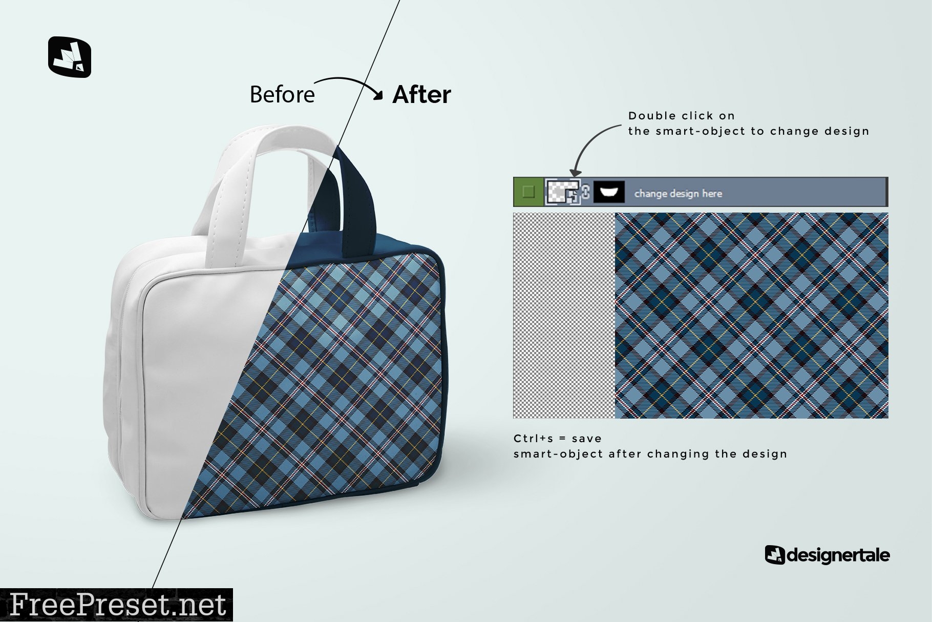 Faux Leather Messenger Bag Mockup 4815312