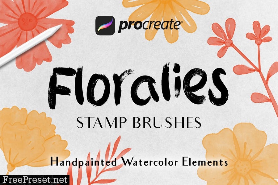 Floralies - Procreat Brushes 6NY3QTR