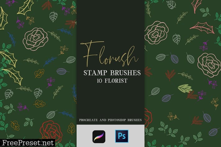 Florush Stamp Brushes C7699PU