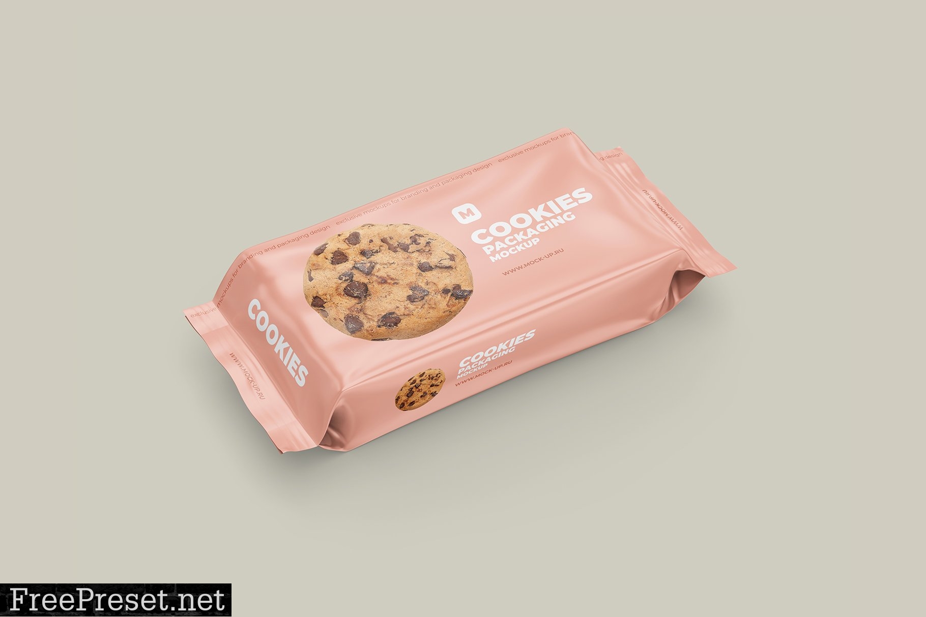 Flow Pack Cookies Mockup 4583812