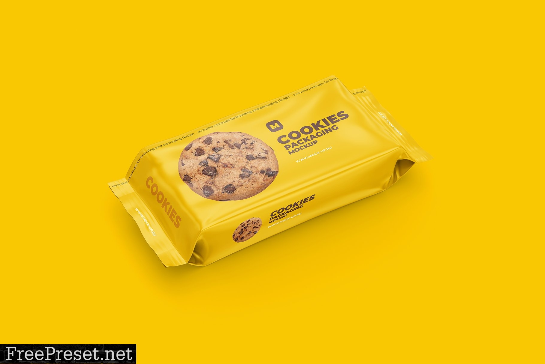 Flow Pack Cookies Mockup 4583812