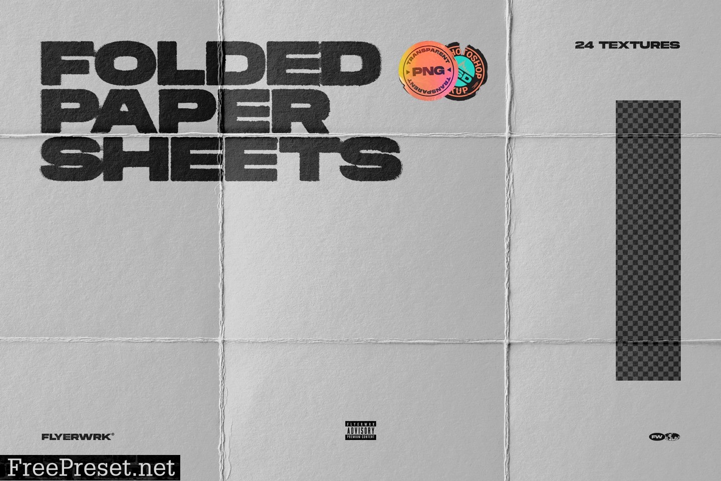 Folded Paper Sheets 6247209