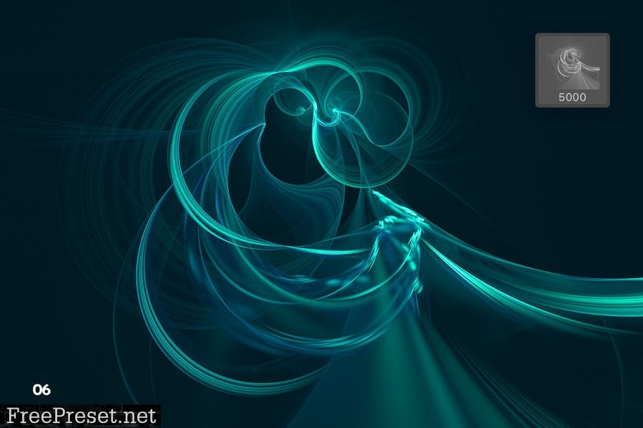 Futuristic Light Effects Photoshop Brushes