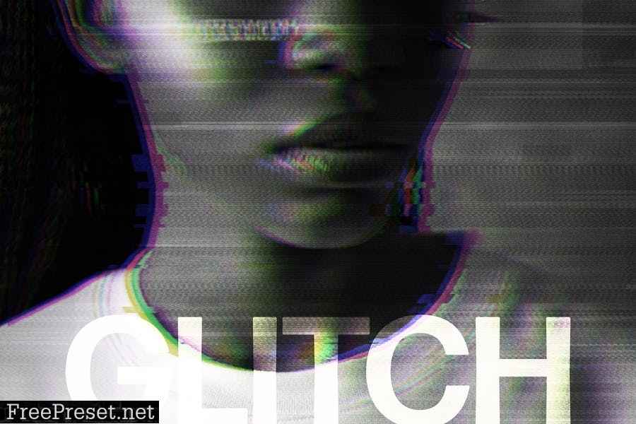 Glitch Twitch Photo Effect