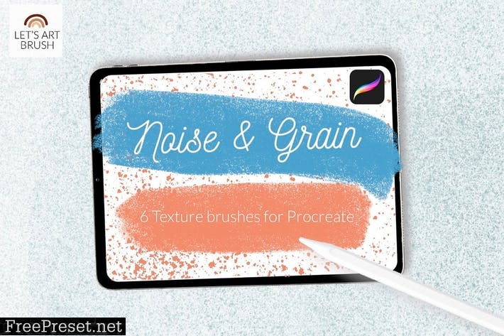 Grain noise texture for Procreate HWGF6PN