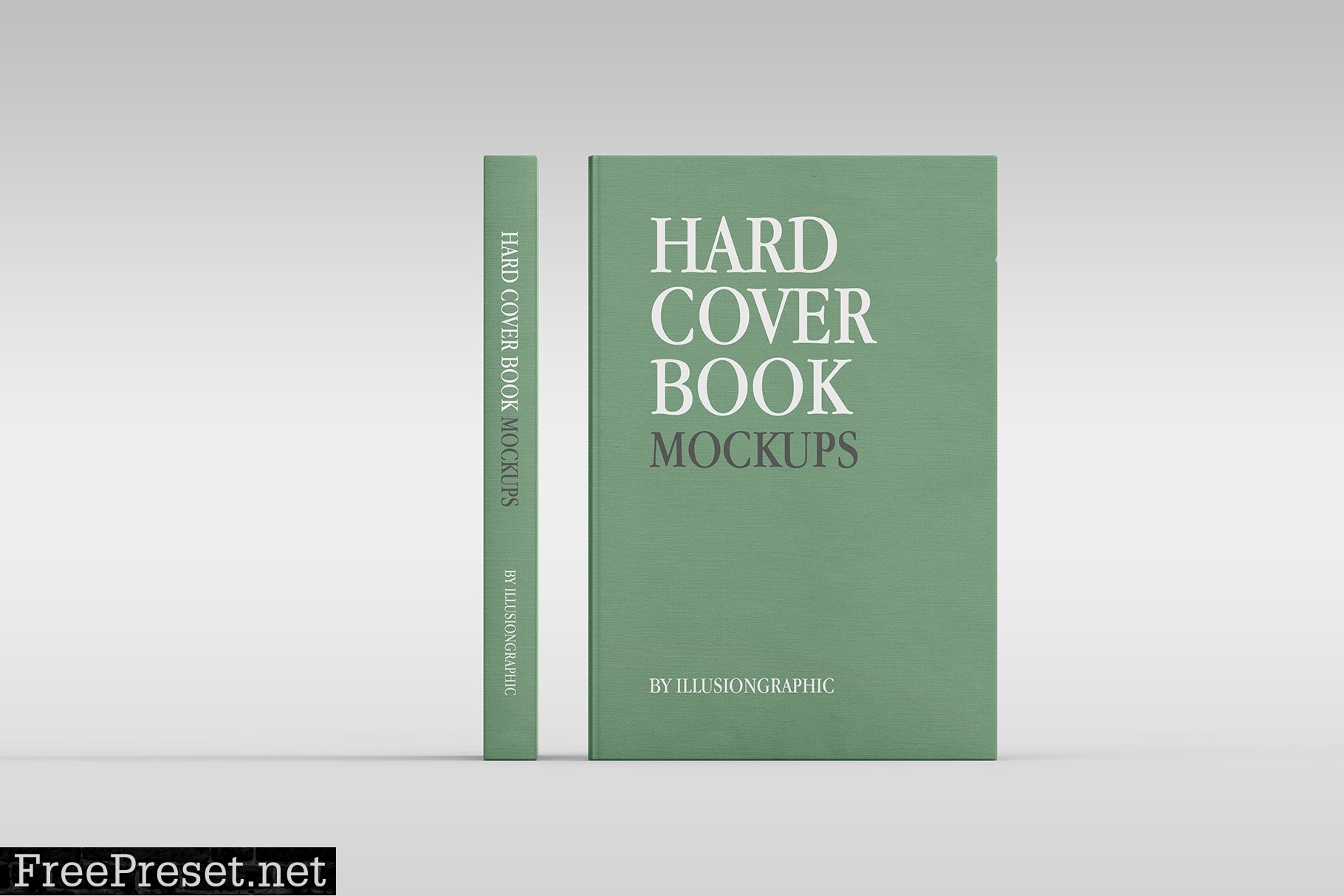 Hard Cover Book with Slipcase Mockup 6375247