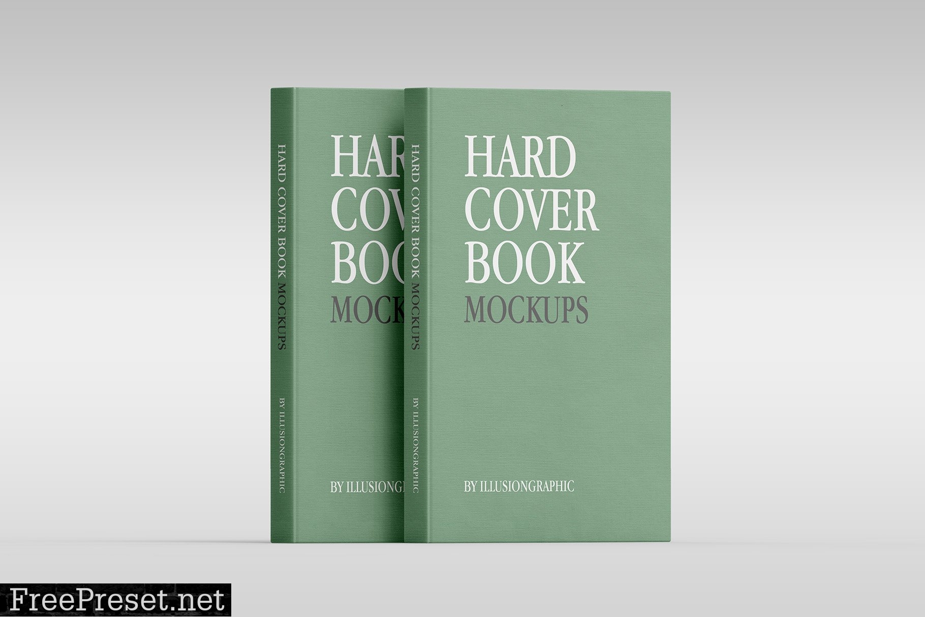 Hard Cover Book with Slipcase Mockup 6375247