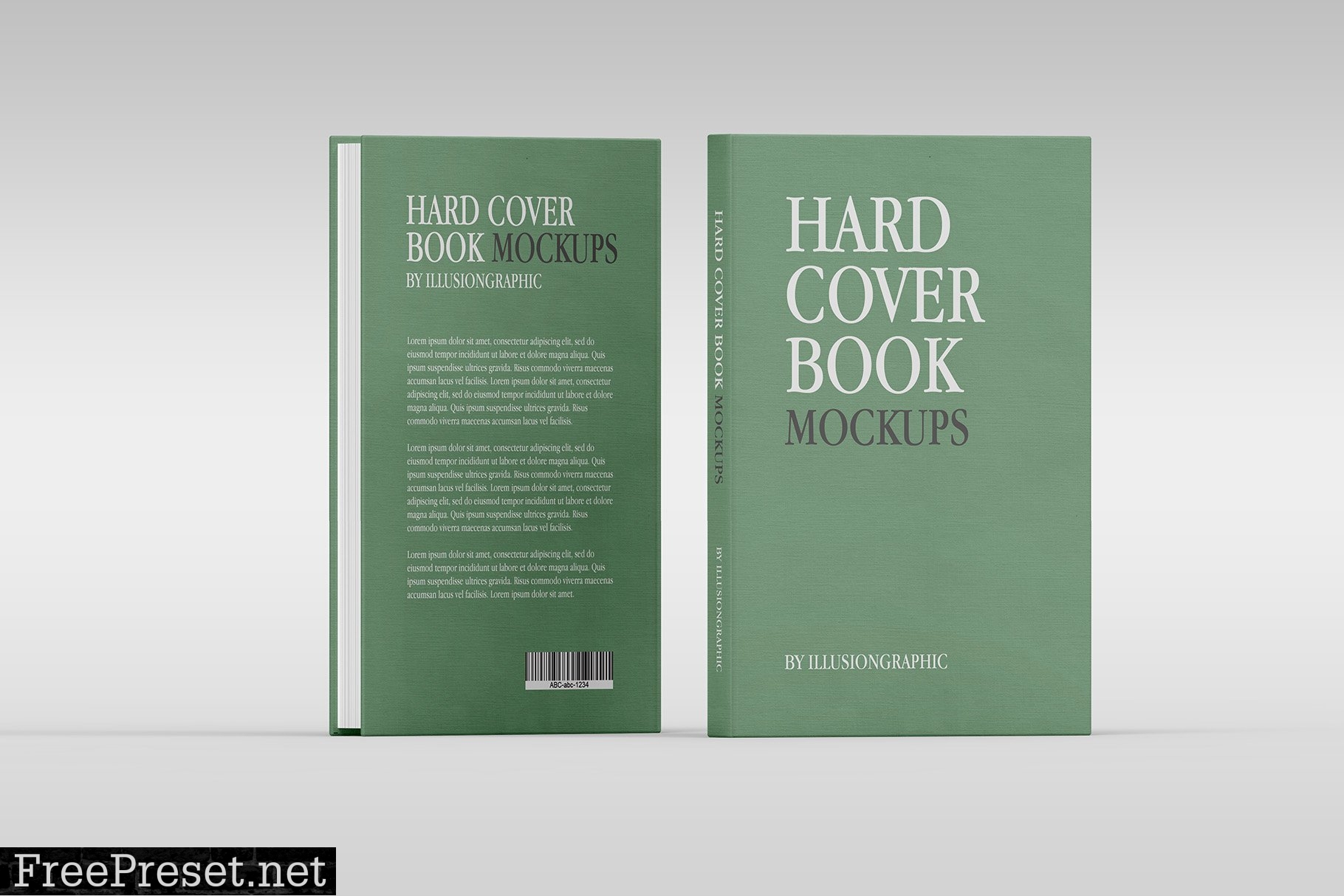 Hard Cover Book with Slipcase Mockup 6375247