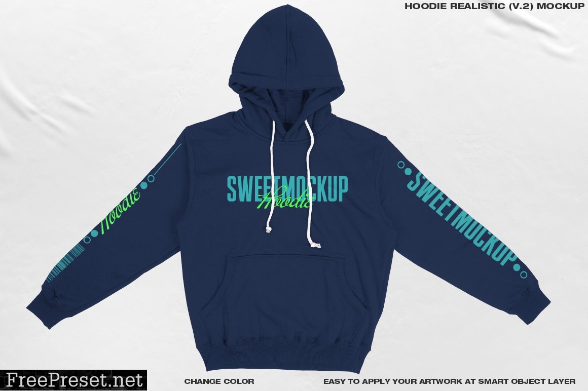 HOODIE REALISTIC (V.2) MOCKUP 6184902