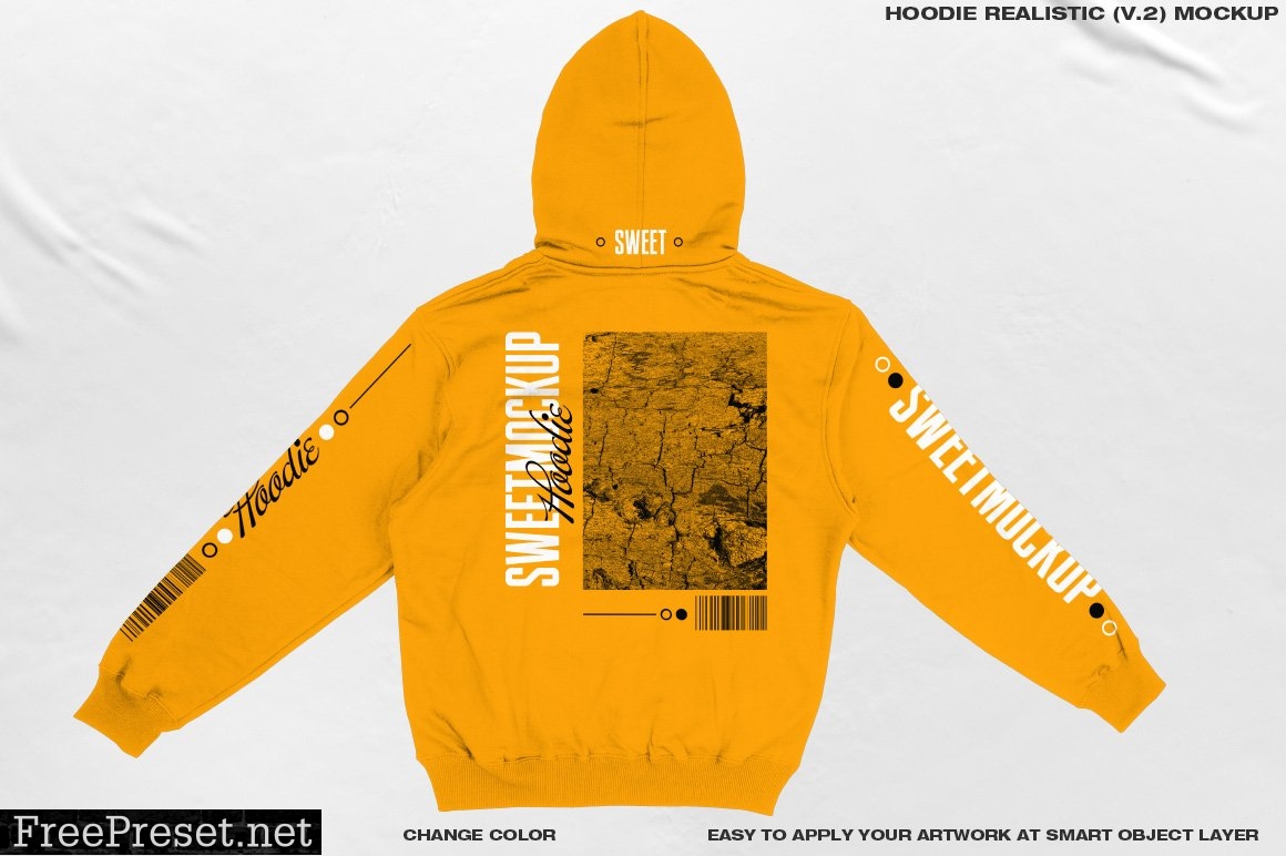 HOODIE REALISTIC (V.2) MOCKUP 6184902