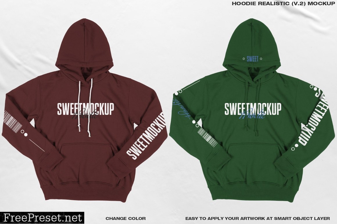 HOODIE REALISTIC (V.2) MOCKUP 6184902